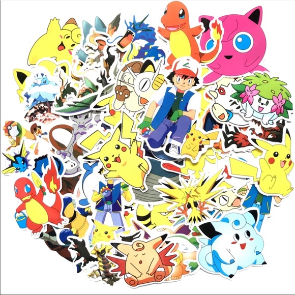 62ct Pokemon stickers. - Picture 1 of 2